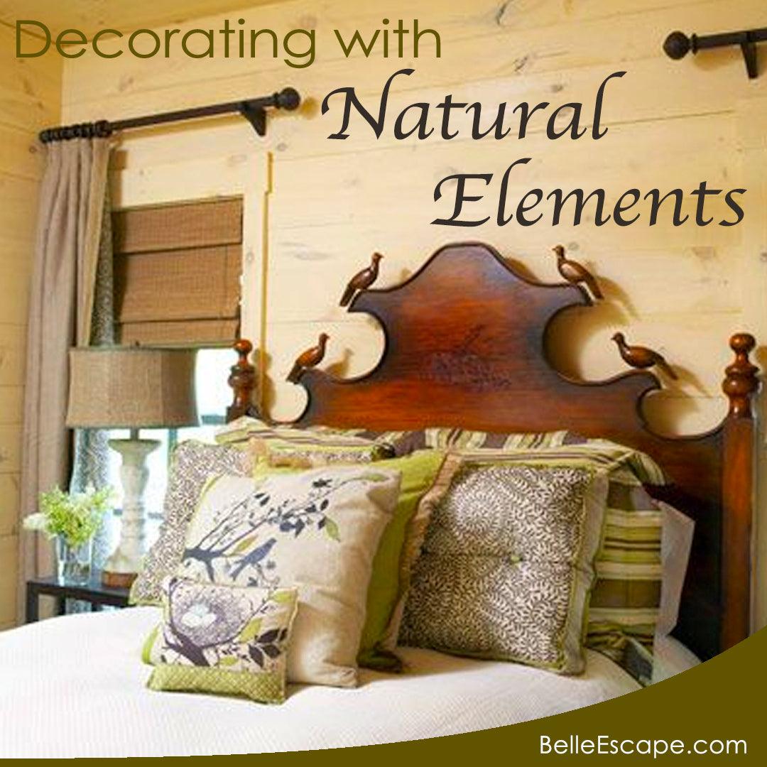 Decorating with Natural Elements - Belle Escape