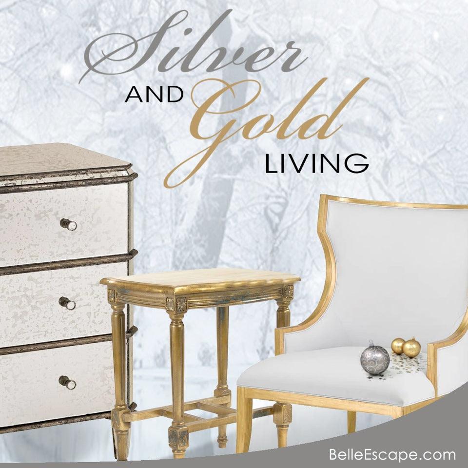 Silver and Gold Decor - Belle Escape