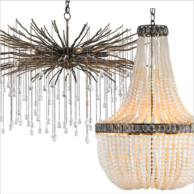 Currey & Co. Chandeliers - Belle Escape