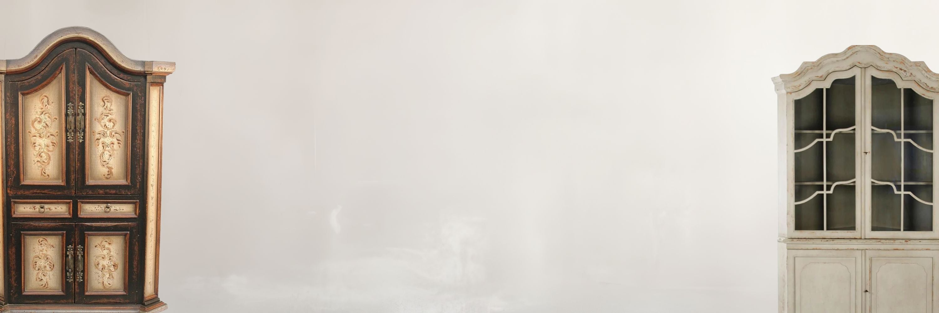 French Arched Top Cabinets - Belle Escape