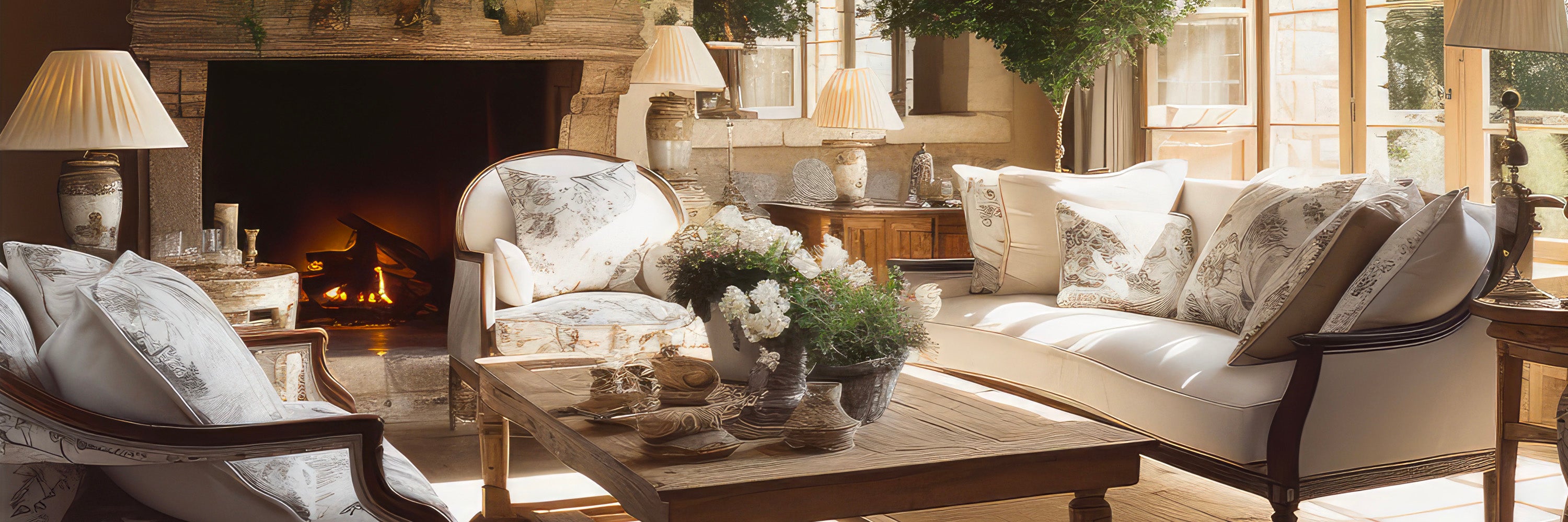 French Country Living Room Furniture