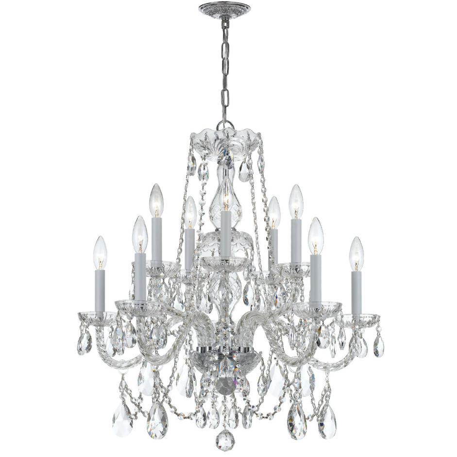Parisian Crystal Draped Chandelier