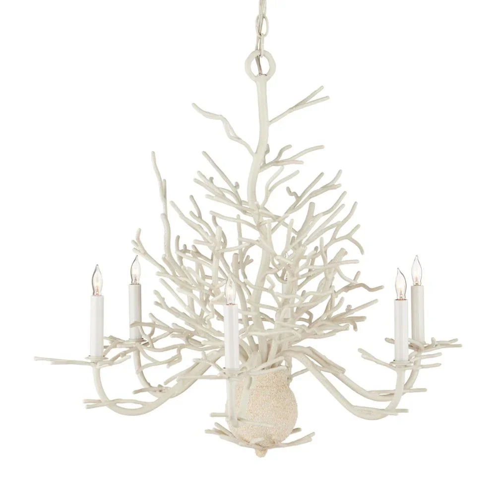 White Sea Coral Chandelier