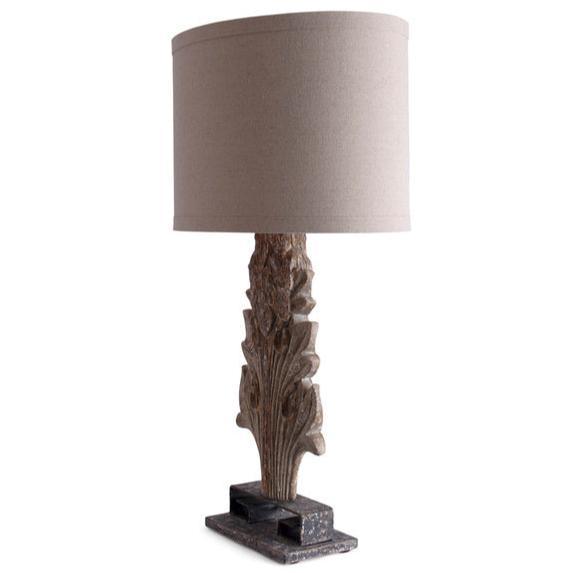 Gilt Acanthus Table Lamp