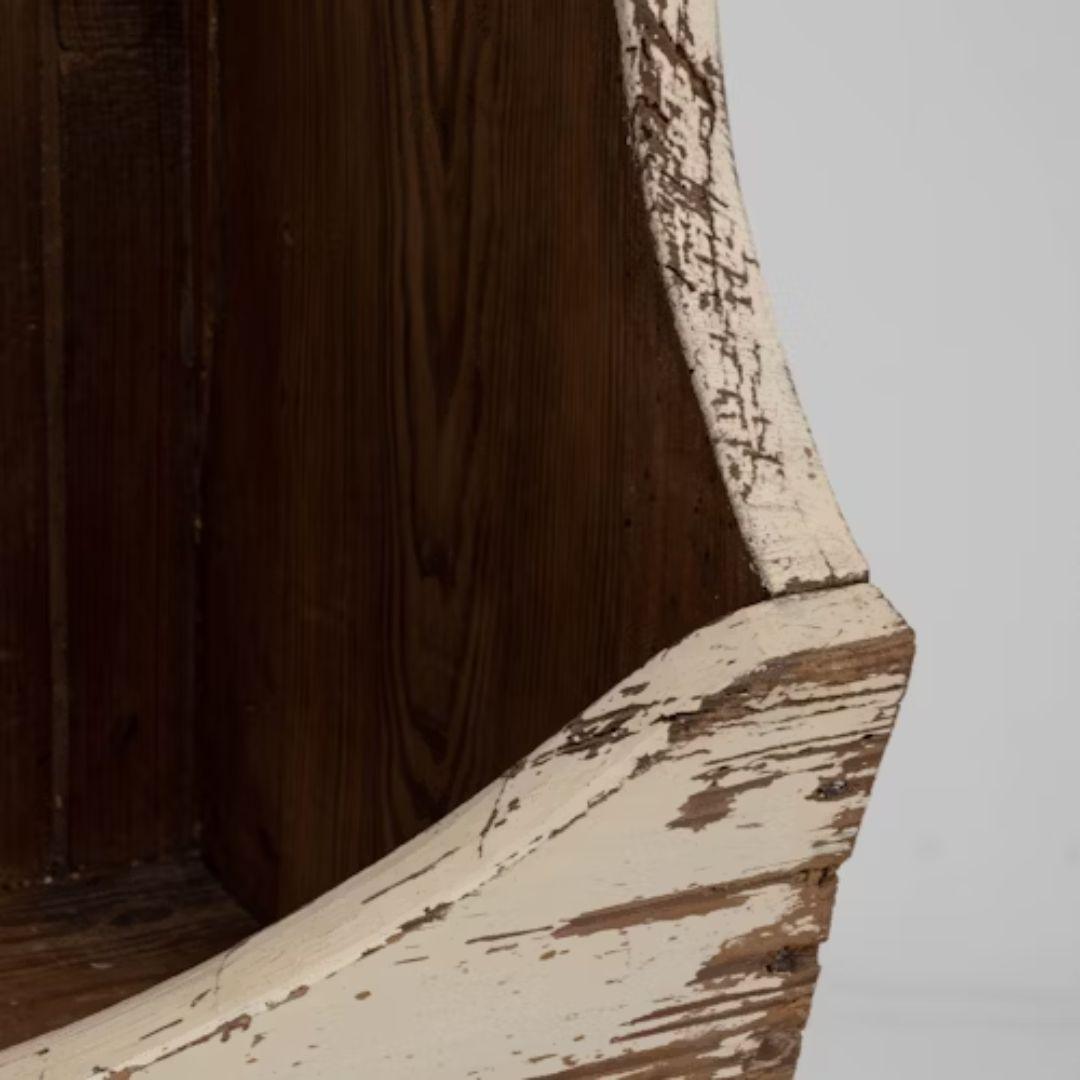 Portuguese Antique Wooden Vitrine, Circa 1850