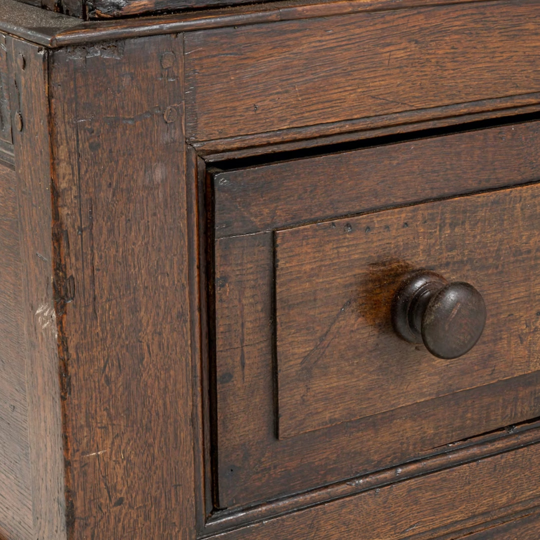 Majestic Wood Cabinet with Drawers - Circa 1860