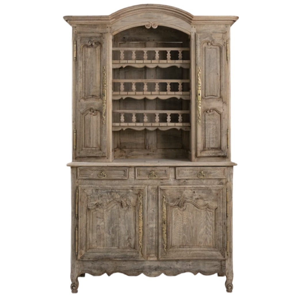 Arched French Country Display Cabinet, circa 1800