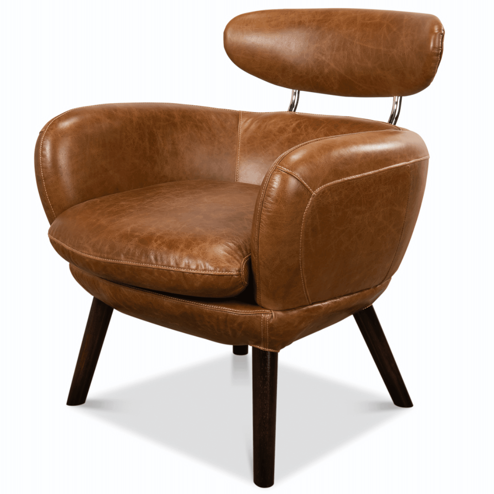 Havana Leather Club Chair