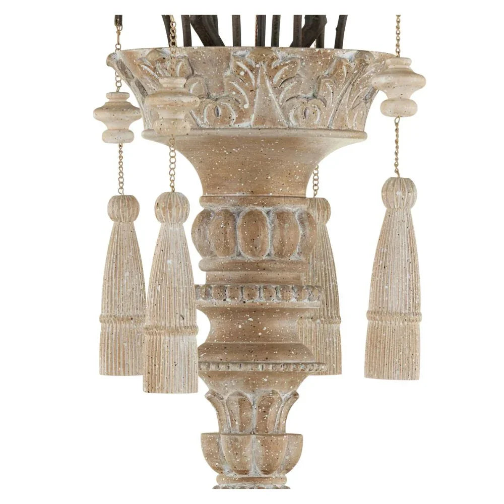 Large French Shabby Chic Chandelier