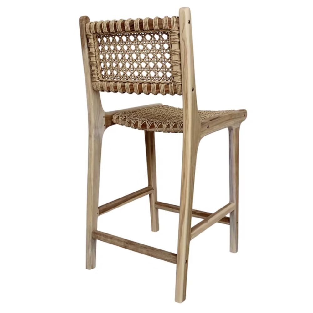 Teak Outdoor Counter Stool