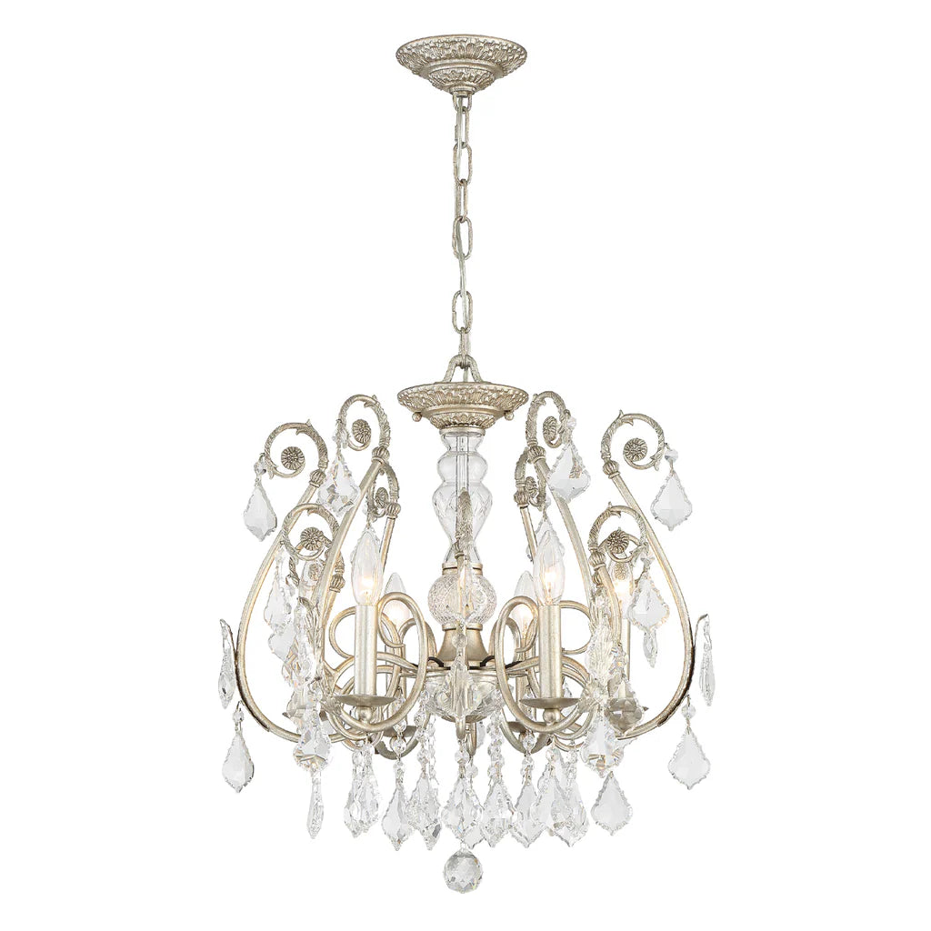 Olde Silver Vintage Chandelier