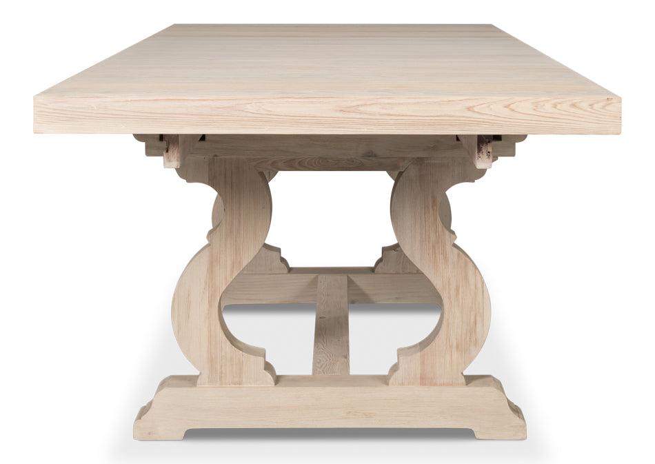 French Beaumont Trestle Dining Table | Extendable