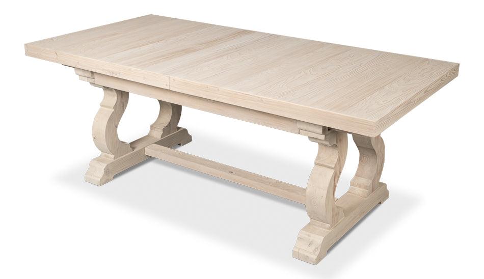 French Beaumont Trestle Dining Table | Extendable
