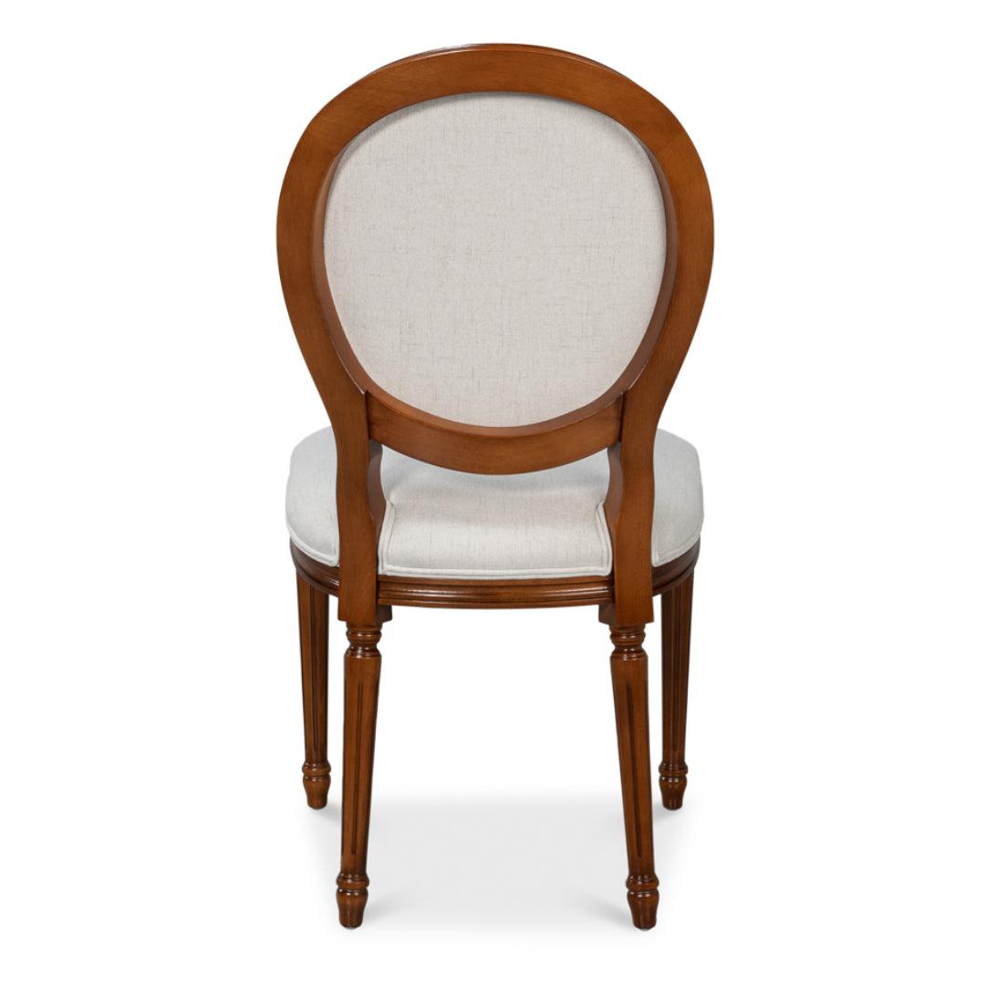 Old World Walnut Dining Chair - Set of 2