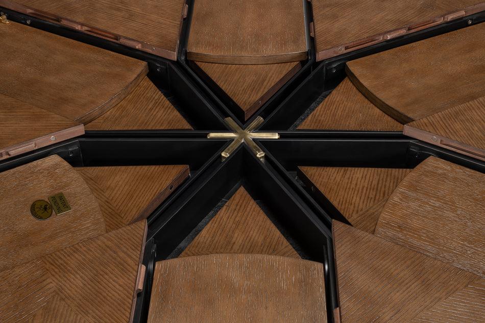 Mink Wood Giselle Jupe Dining Table