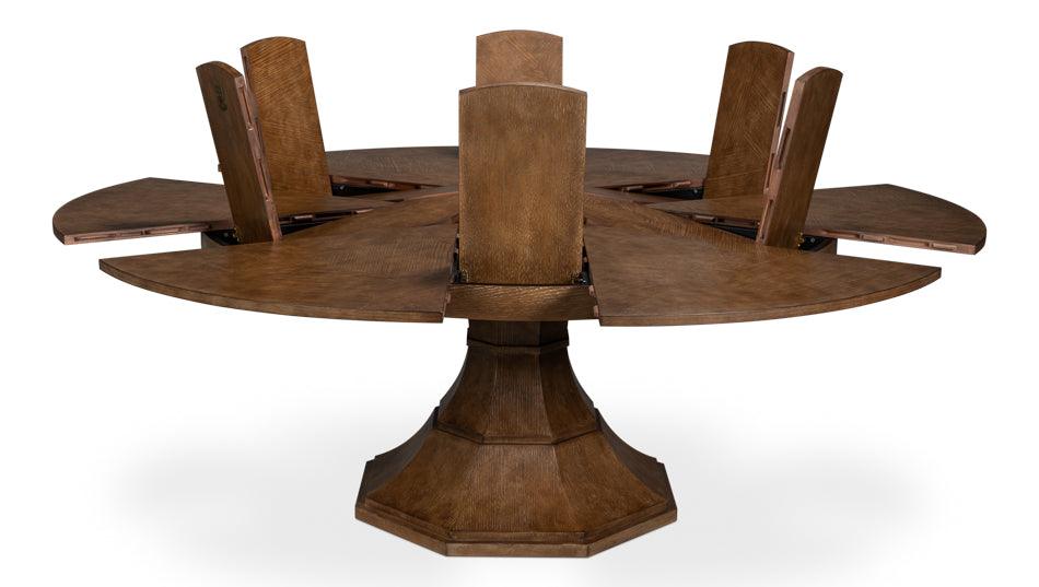 Mink Wood Giselle Jupe Dining Table