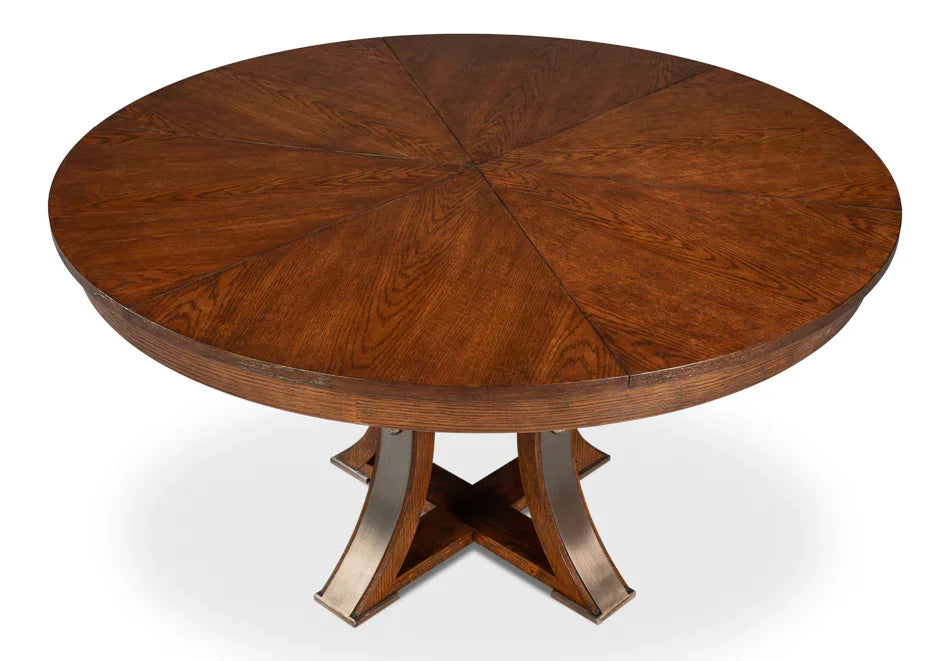 Palladio Brown Tower Jupe Dining Table