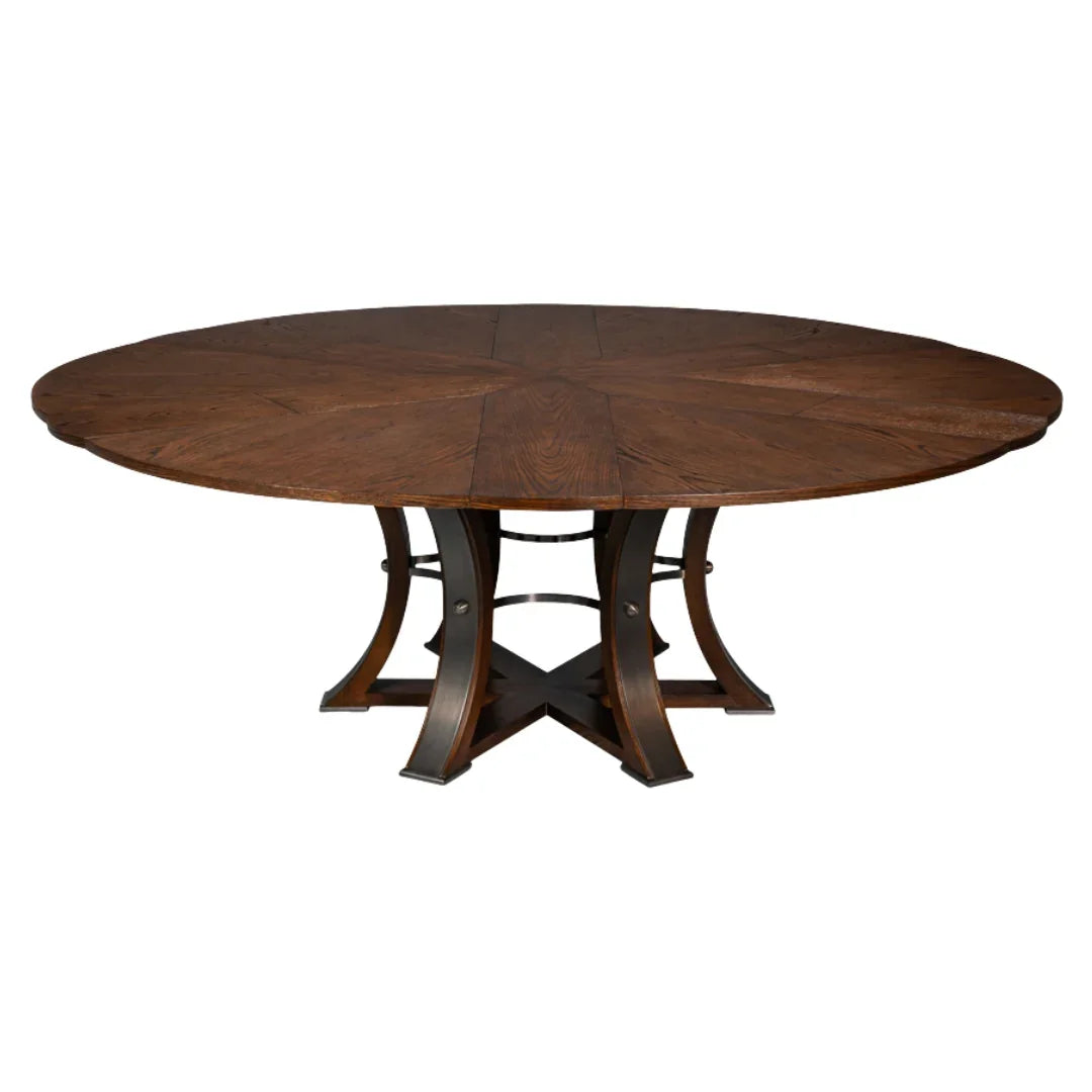 Palladio Brown Tower Jupe Dining Table