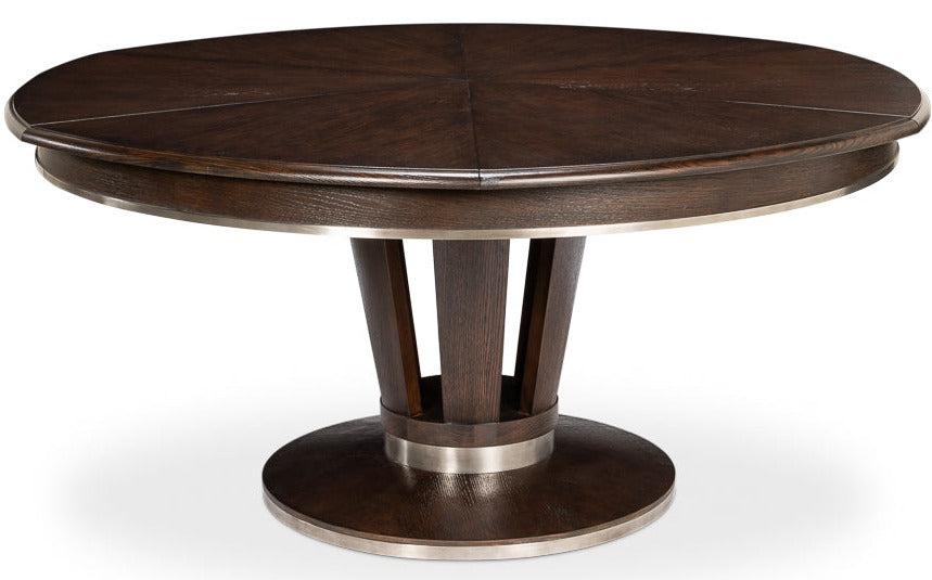 Soho Contemporary Brown Jupe Dining Table