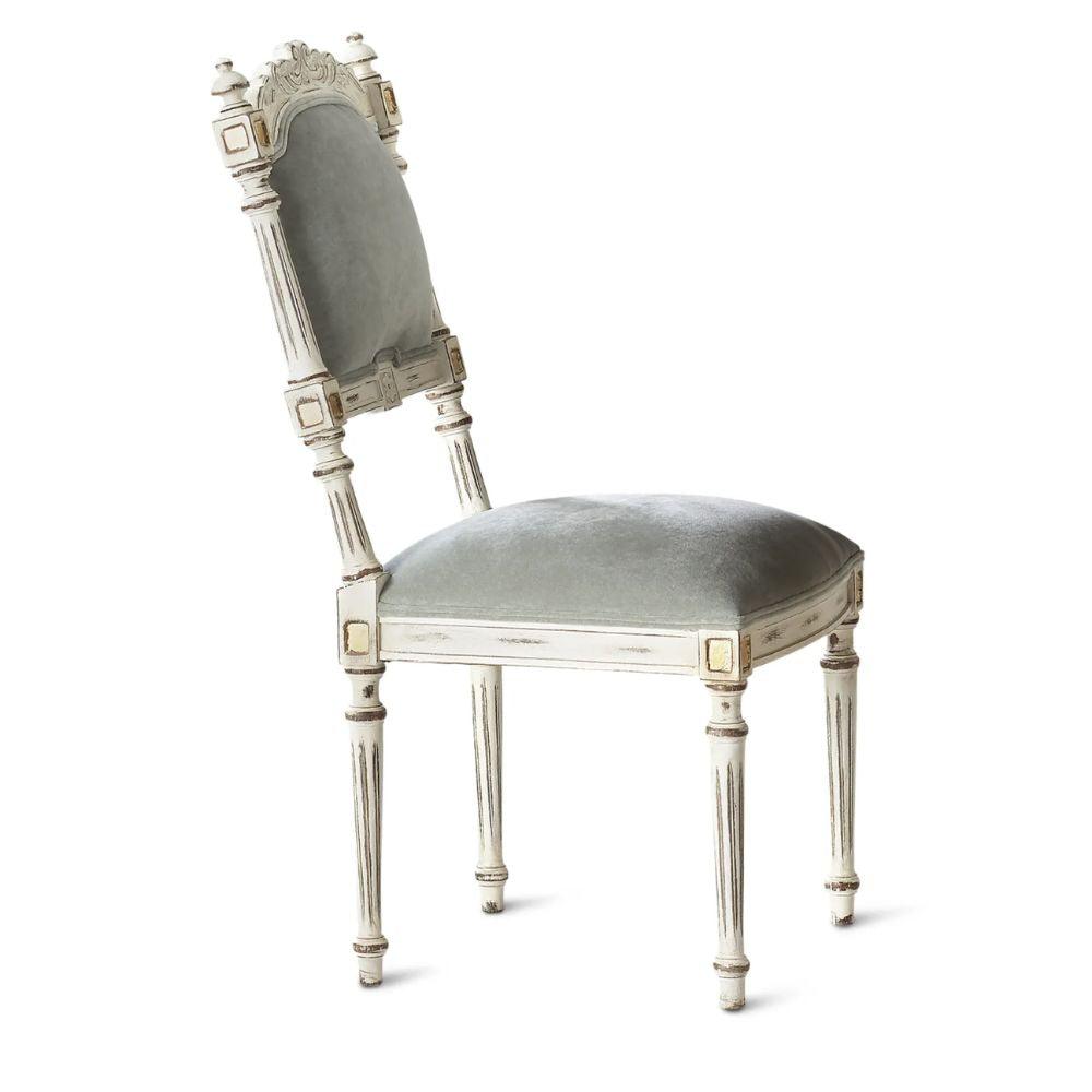 Antoinette French Carved Side Chair