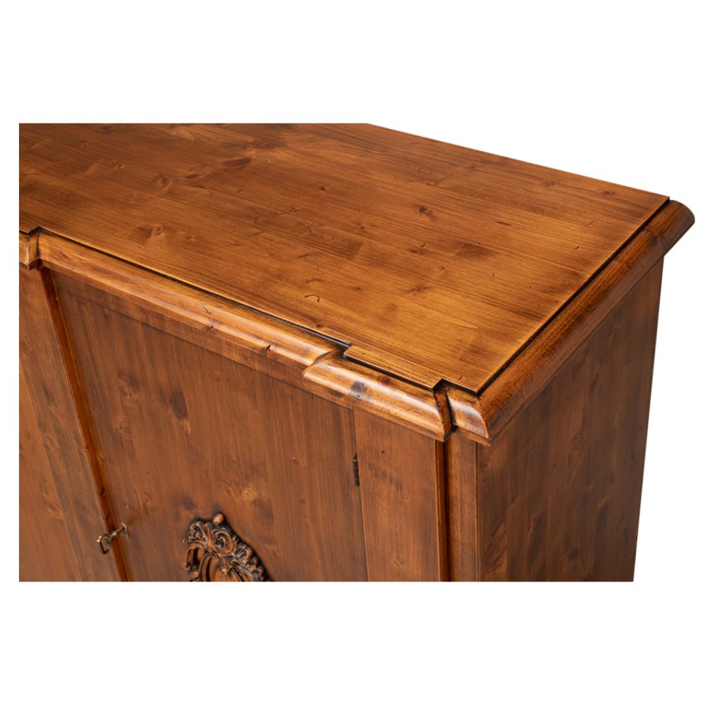 Walnut Stained Bella Italiano Regal Sideboard
