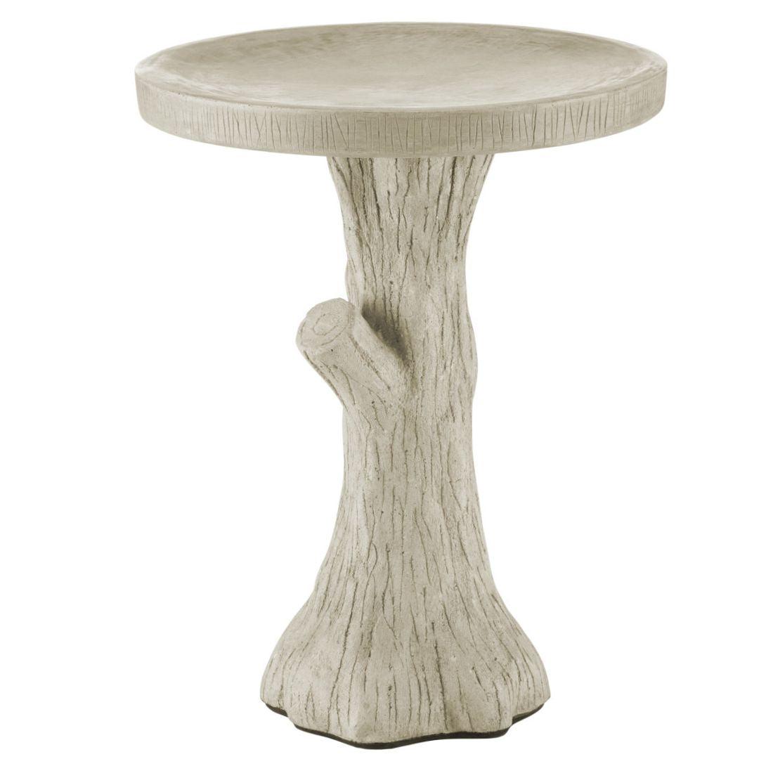 Aged Tree Design Accent Table