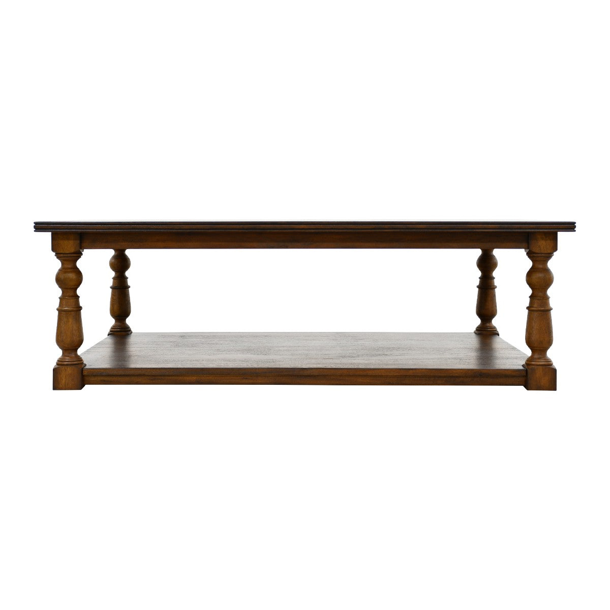 Aldwyn Wood Cream Stone Inlay Coffee Table