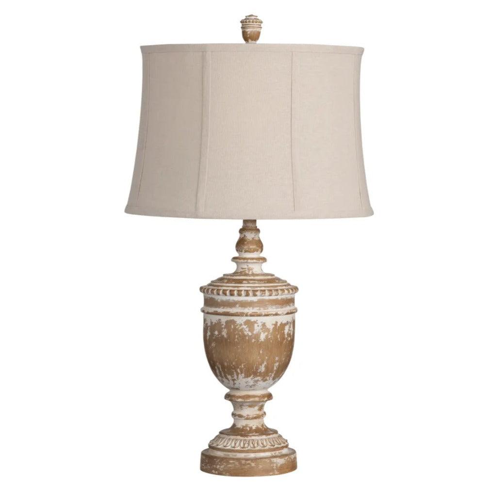 French Pedestal Urn Table Lamps