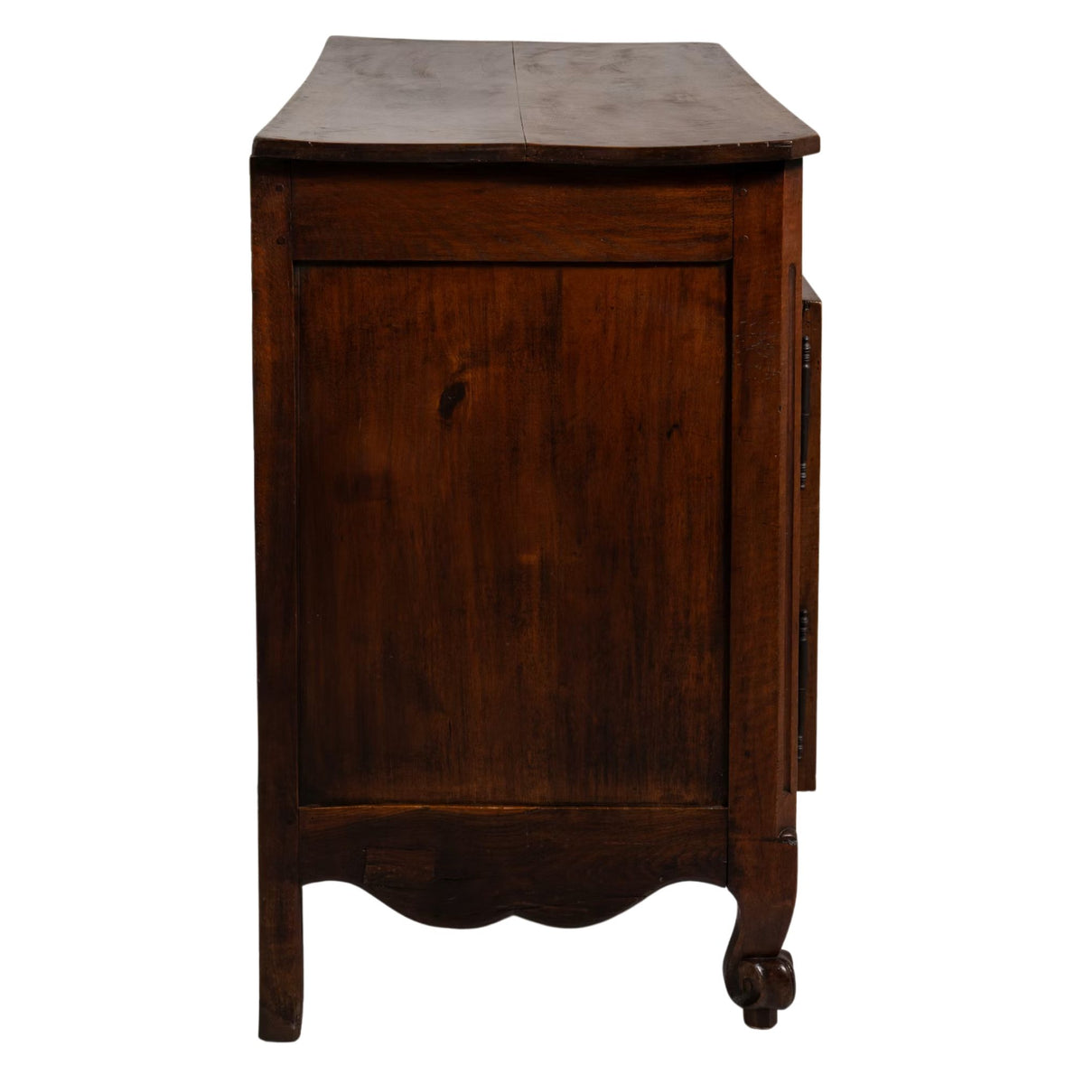 Antique French Provincial Carved Walnut Buffet, Circa 1800