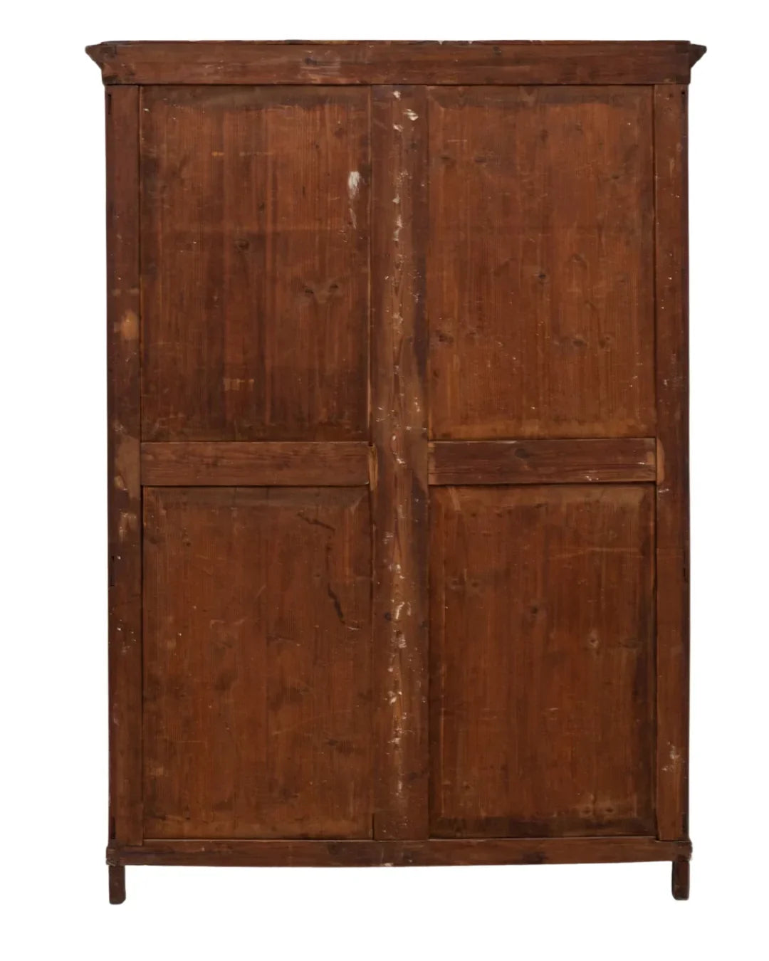 Antique French Wooden Cabinet with Metal Mesh, Circa 1860