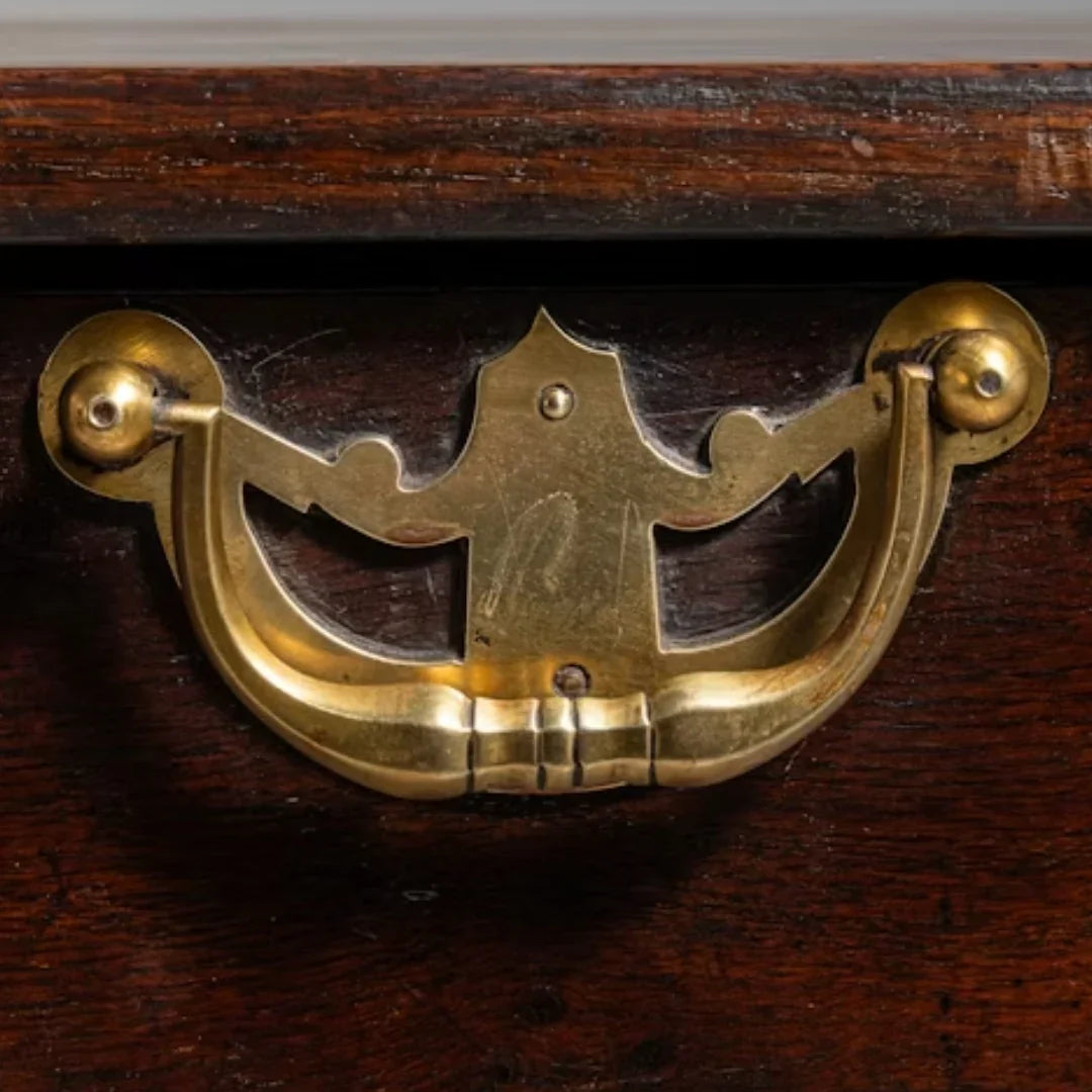 Antique Walnut Curio Sideboard Circa 1800