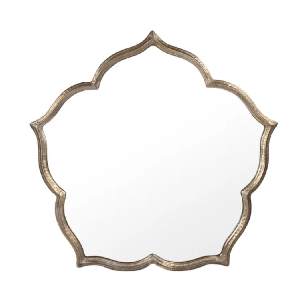 Antique Gold Frame Star Wall Mirror