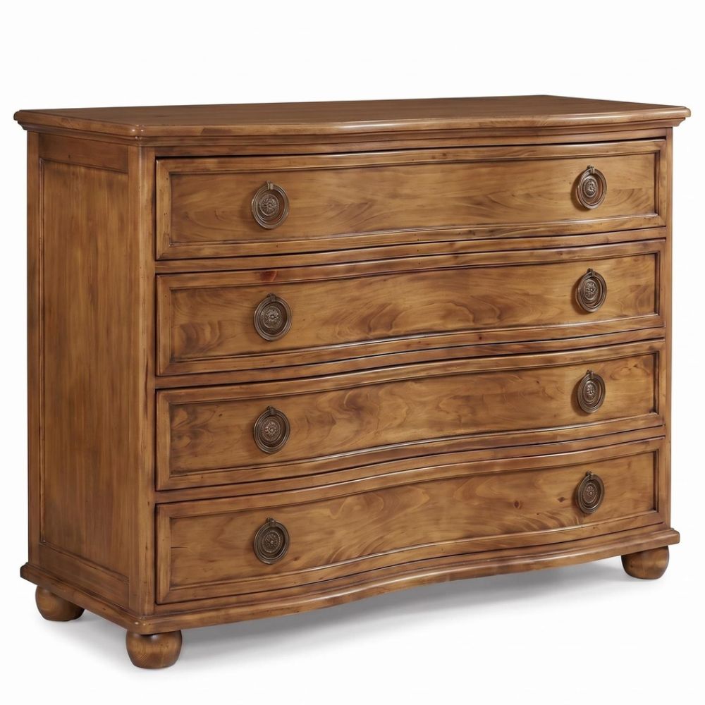 Antique Pine Pierre Classic French Chest