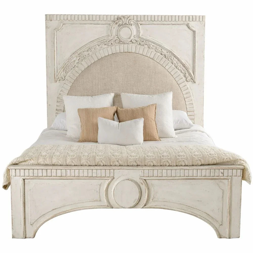 Ornate Vintage White Amelie Bed