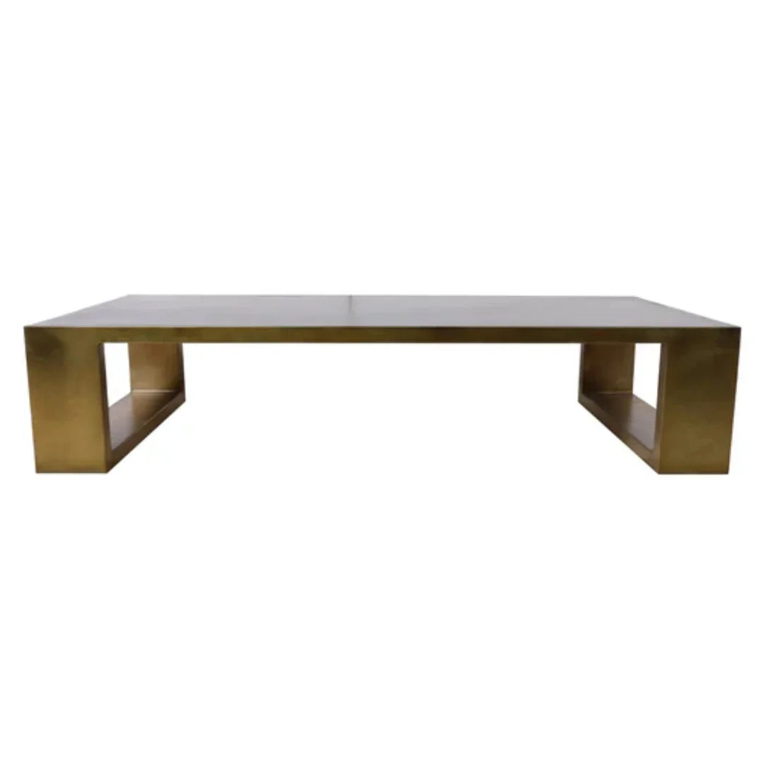 Bronze Iron Minimalist Coffee Table