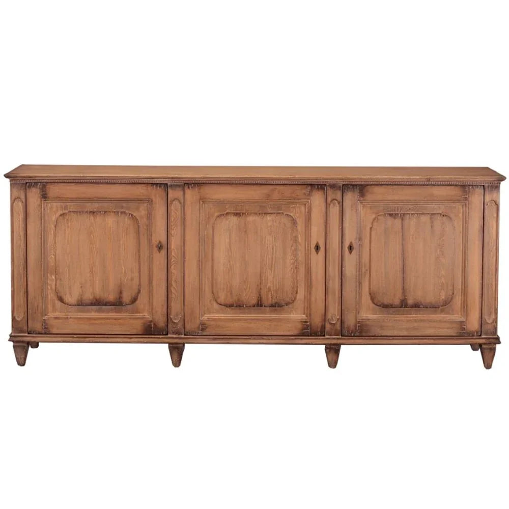 Antiqued Wooden Farm Buffet