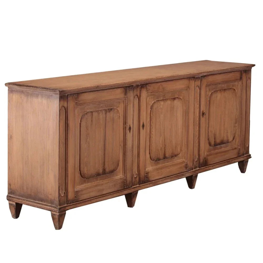 Antiqued Wooden Farm Buffet