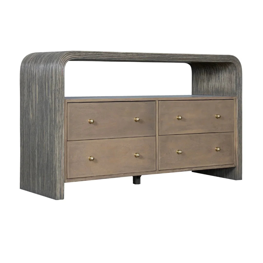 Archline Rattan Storage Dresser