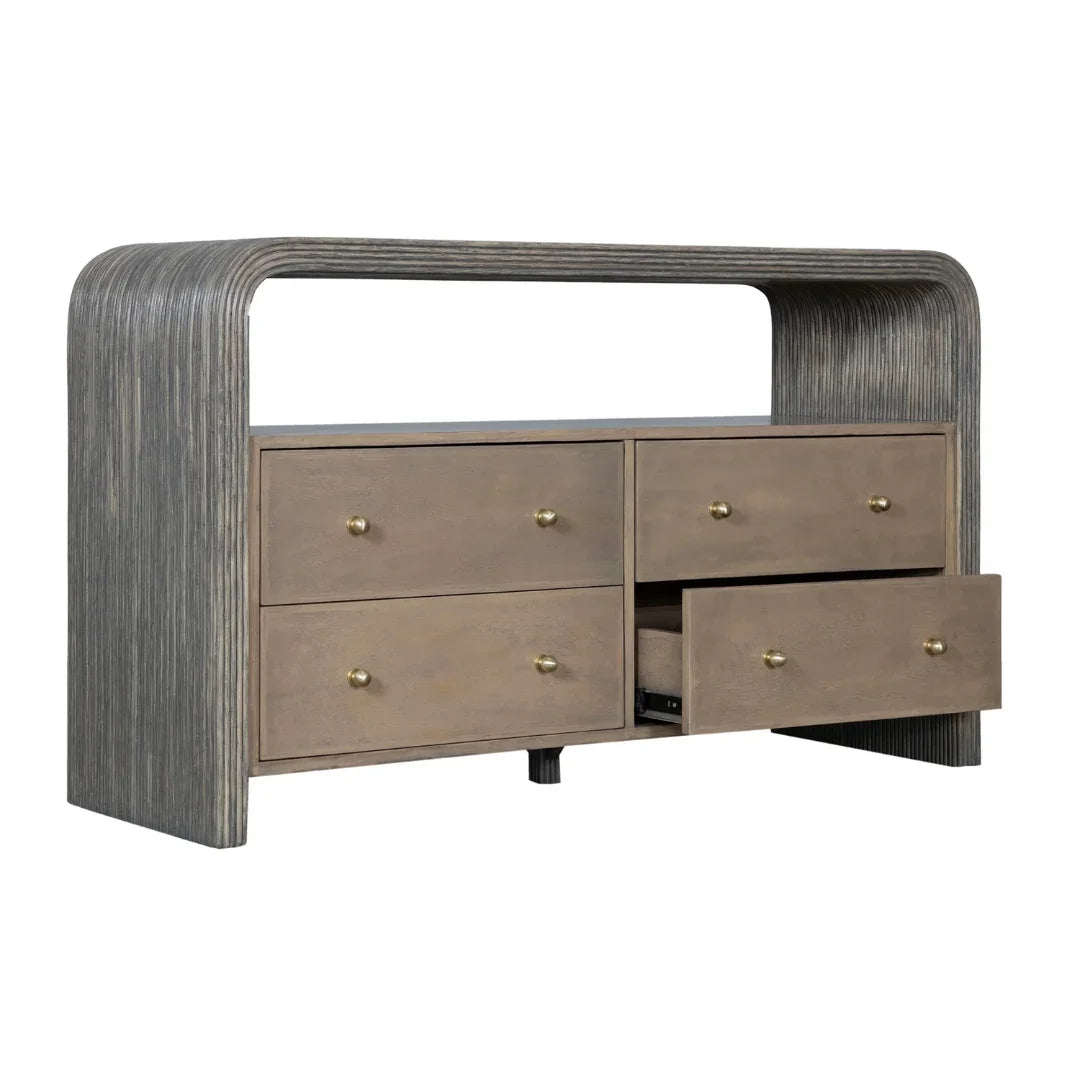 Archline Rattan Storage Dresser