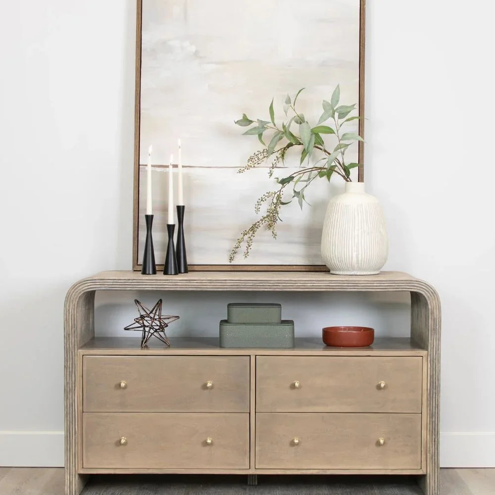 Archline Rattan Storage Dresser