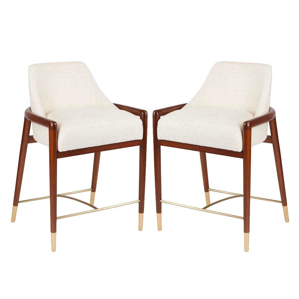 Mid-Century Atlas Counter Stool