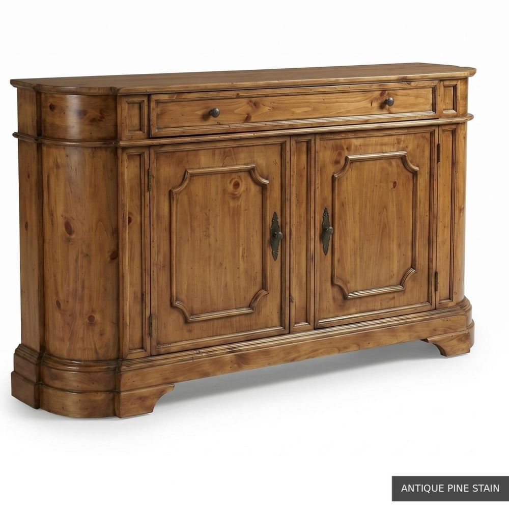 Avignon French Country Curved Sideboard
