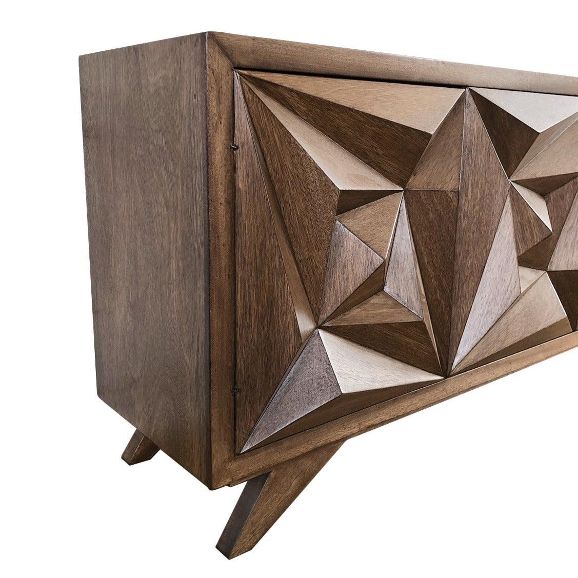 Mid Century Geometric Door Buffet