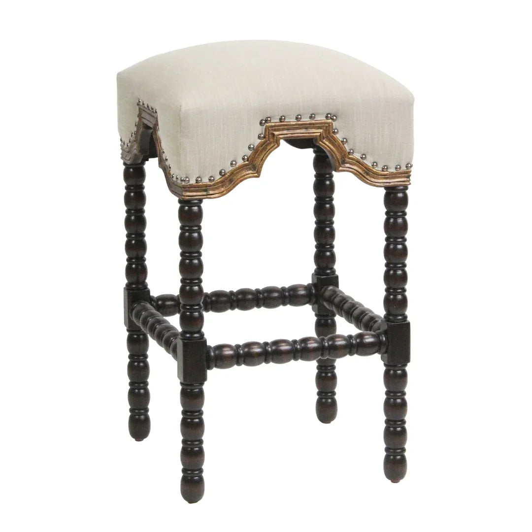 Moroccan Turned Leg Stool