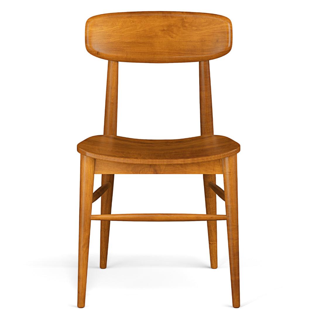 Mid-Century Modern Wood Side Chair