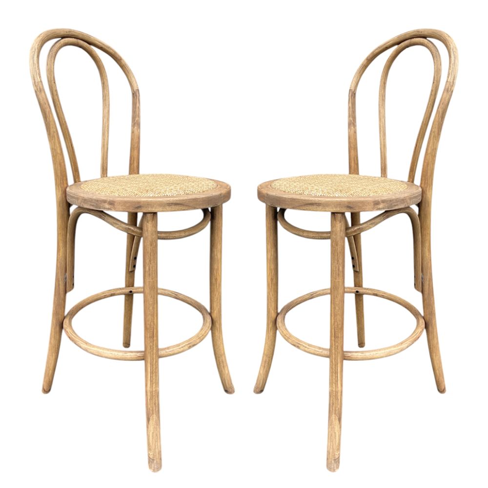 French Bistro Bentwood Counter Stool