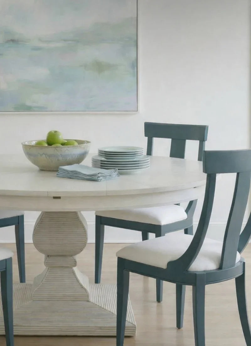 Slate Blue Slope Dining Chairs - Set of 2