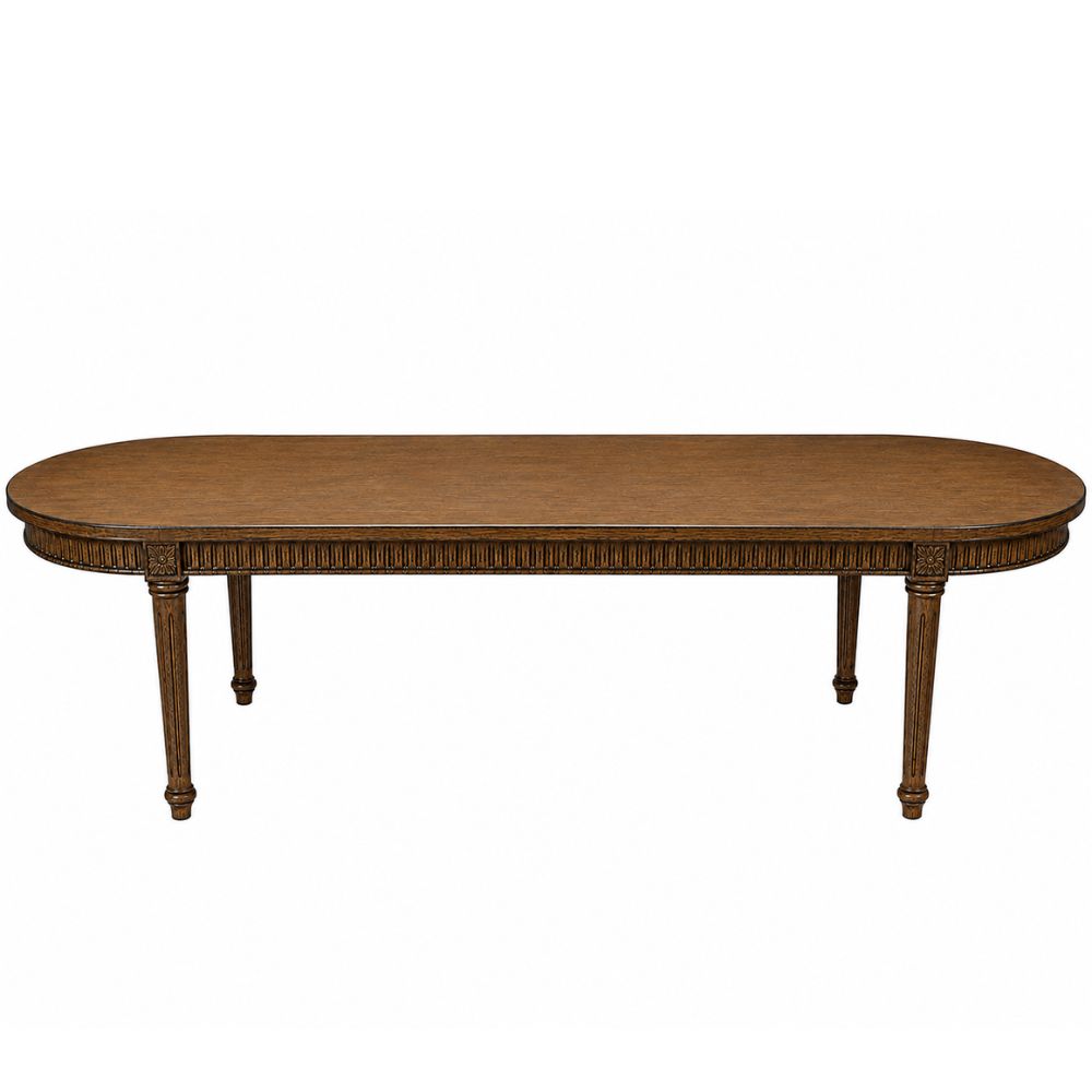 French Louis Oval Dining Table