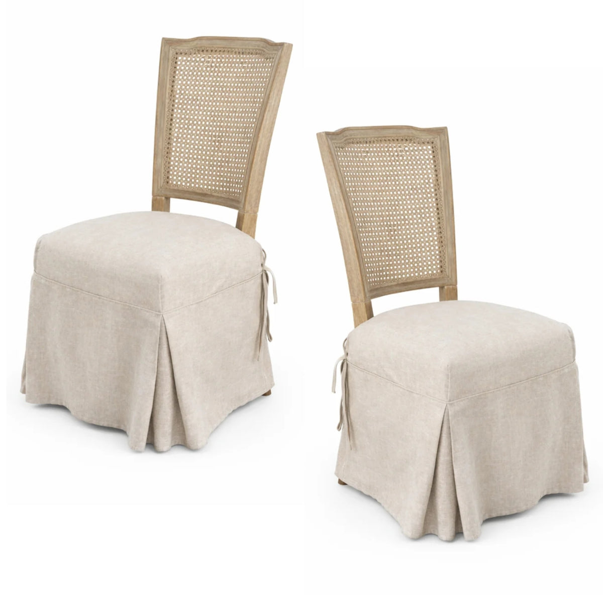 Marlowe Oak Caneback Side Chair
