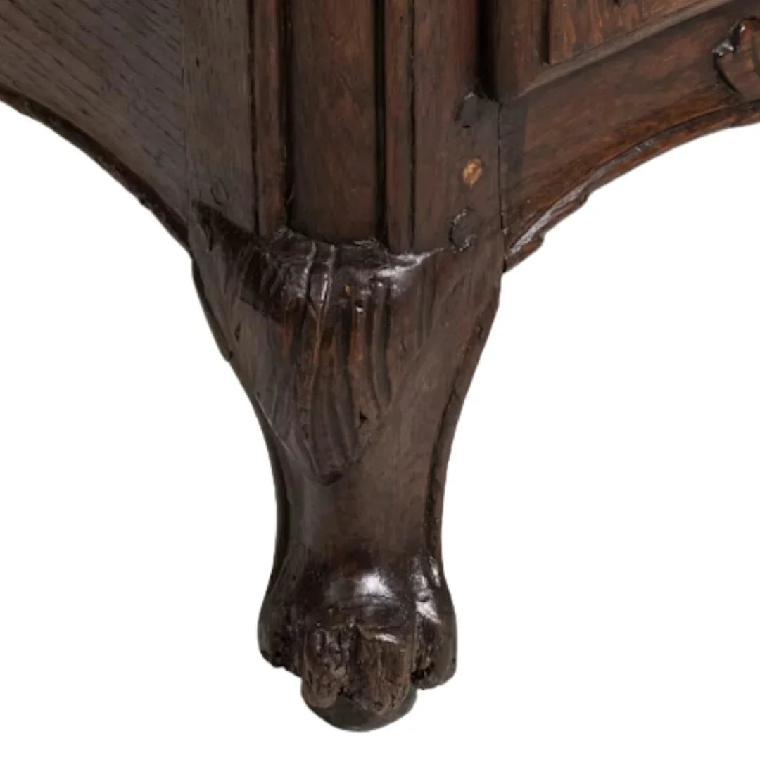 Château Provence Walnut Bombe Chest, Circa 1800